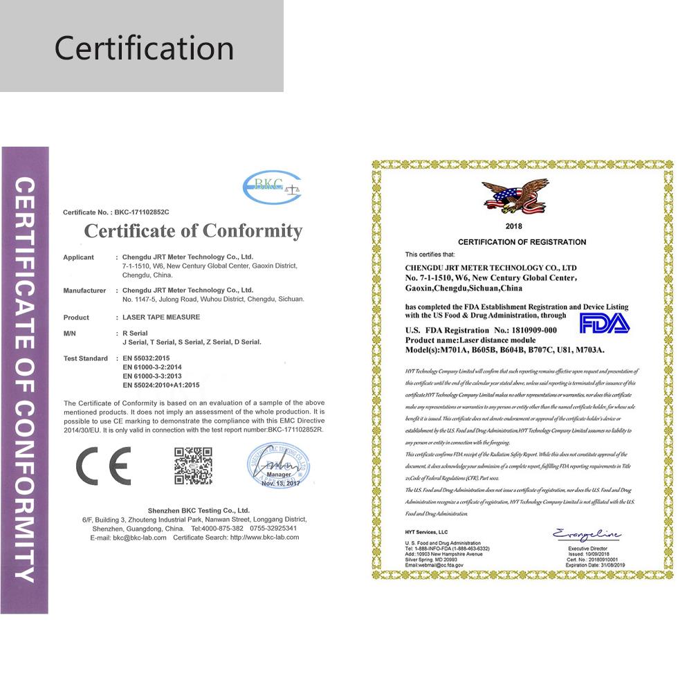 Certification Certification