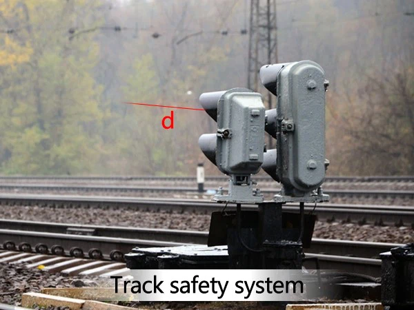 Rail safety system measurement