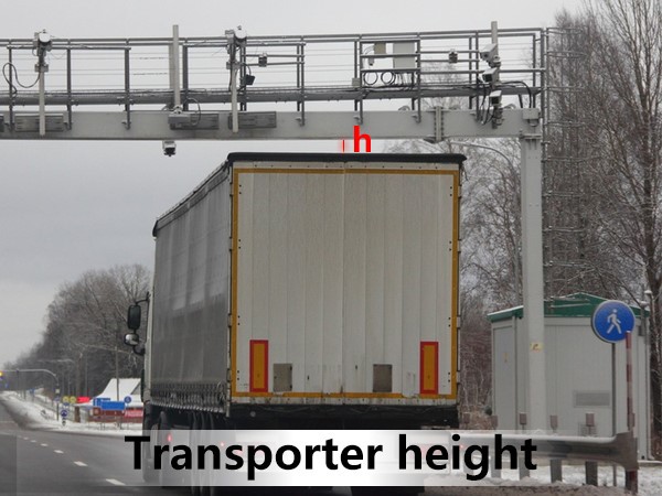 Transporter height measurement module