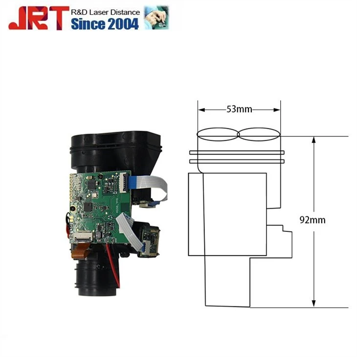 1200m USART Golf Telescope Smaller Pulse Ranging Sensor